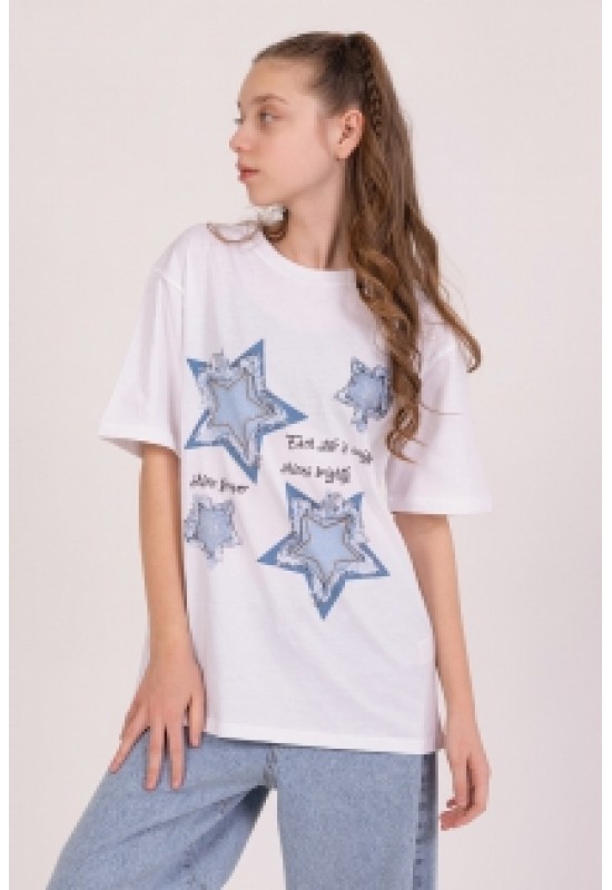 Yıldızlı Tshirt M0663