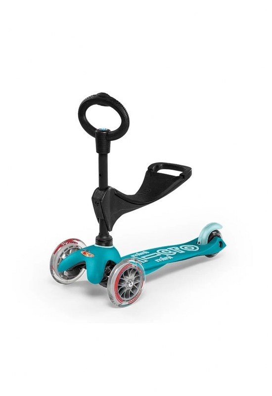 Micro Mini 3in1 Deluxe 3 Tekerlekli Scooter Aqua