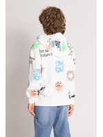 Erkek Çocuk Sweat 9-14 YAŞ Beyaz