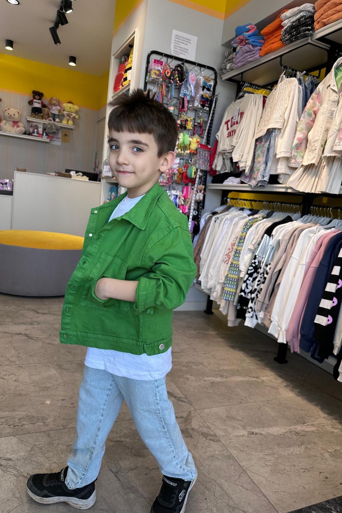 Erkek Çocuk Cause Ceket Yeşil 4/8 Yaş