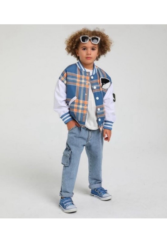Jacklıon Bebek Ceket İndiğo