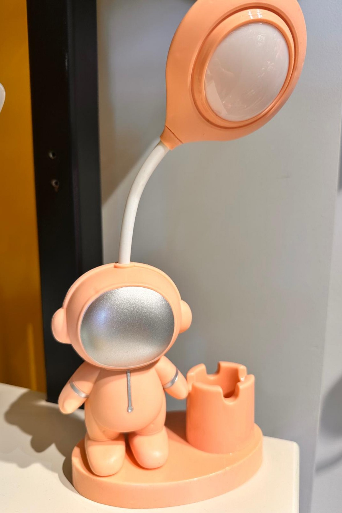 Masa Lambası Astronot2 Pembe