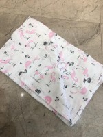Müslin Örtü Pembe Filamingo