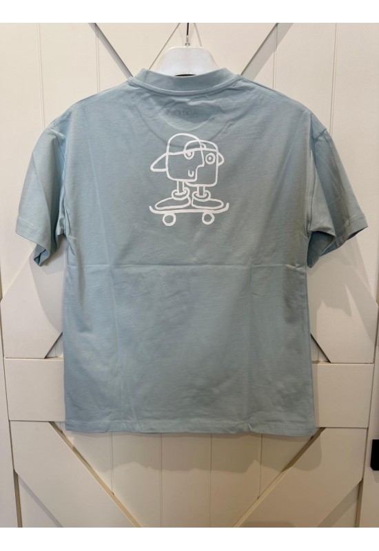 Kısa Kollu Grafitti Baskılı Erkek Tshirt