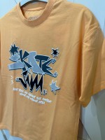 Grafiti Desenli Tshirt Kavuniçi