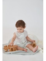 Hayvan Desenli Cepli Organik Pamuk Unisex Çocuk Tulum Hayvan Desenli Cepli Organik Pamuk Unisex Çocuk Tulum