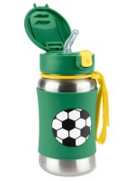 Paslanmaz Çelik Pipetli Suluk Futbol