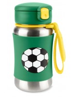 Paslanmaz Çelik Pipetli Suluk Futbol