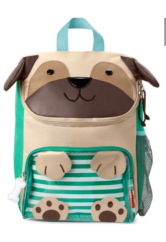 Çocuk Büyük Boy Sırt Çantası Pug