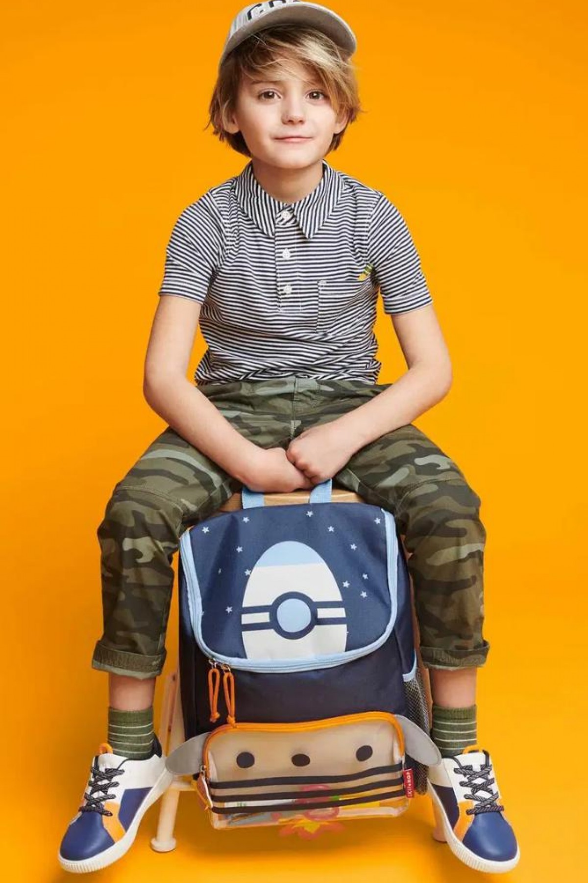 Çocuk Büyük Boy Sırt Çantası Roket