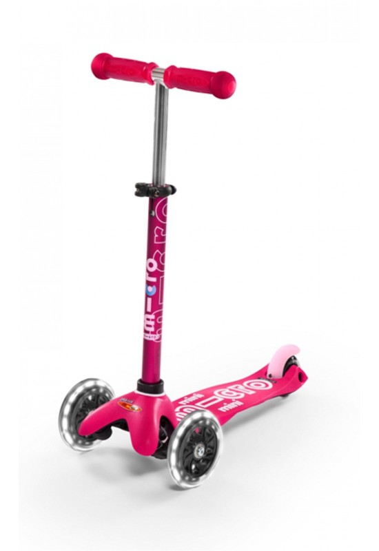 SCOOTER MINI MICRO DELUXE PINK LED