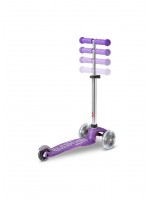 Scooter Micro Mini Deluxe 3 Tekerlekli Fairy Glitter Led Mor