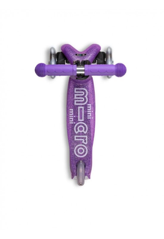 Scooter Micro Mini Deluxe 3 Tekerlekli Fairy Glitter Led Mor