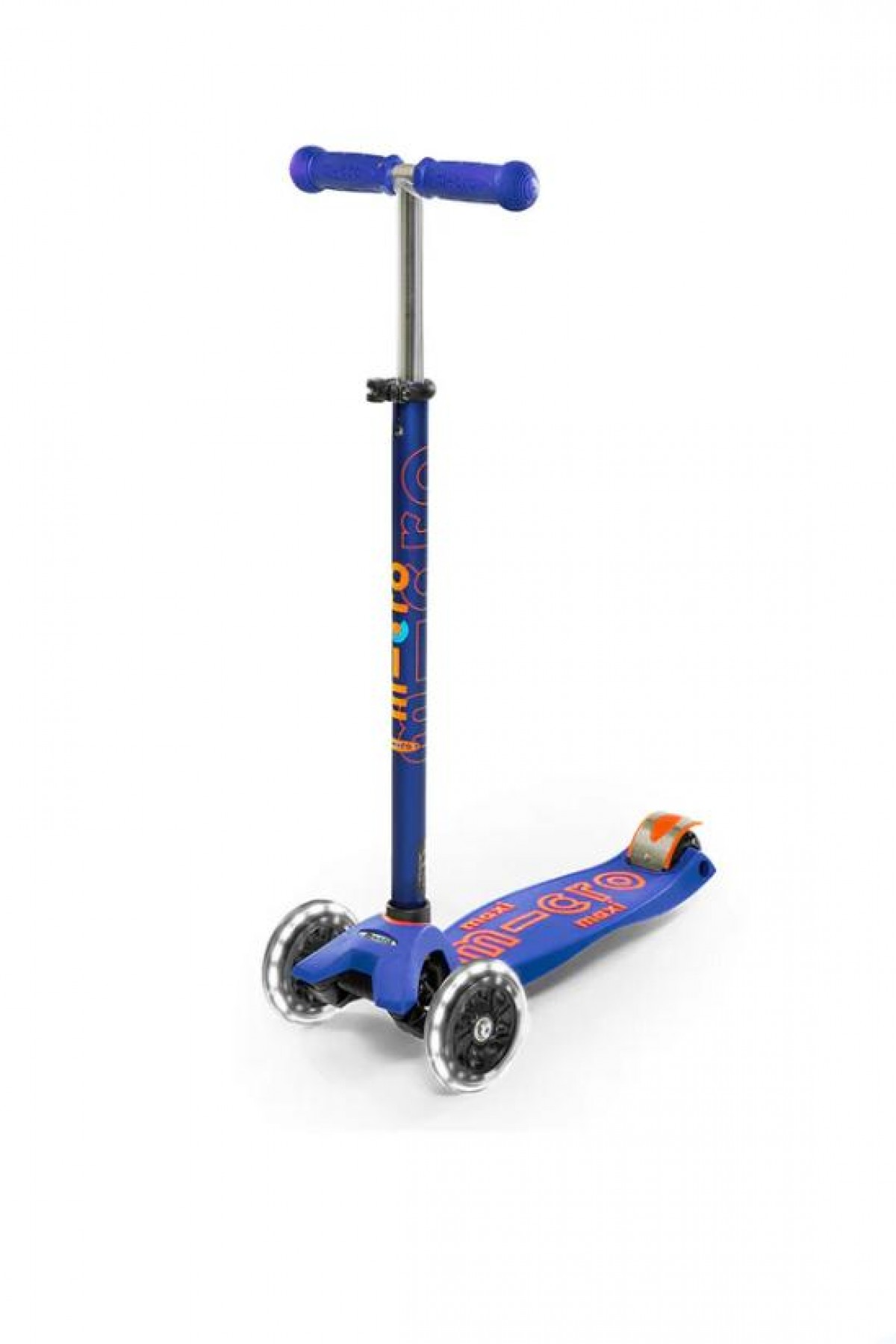 Scooter Maxi Micro Deluxe LED Blue MMD067