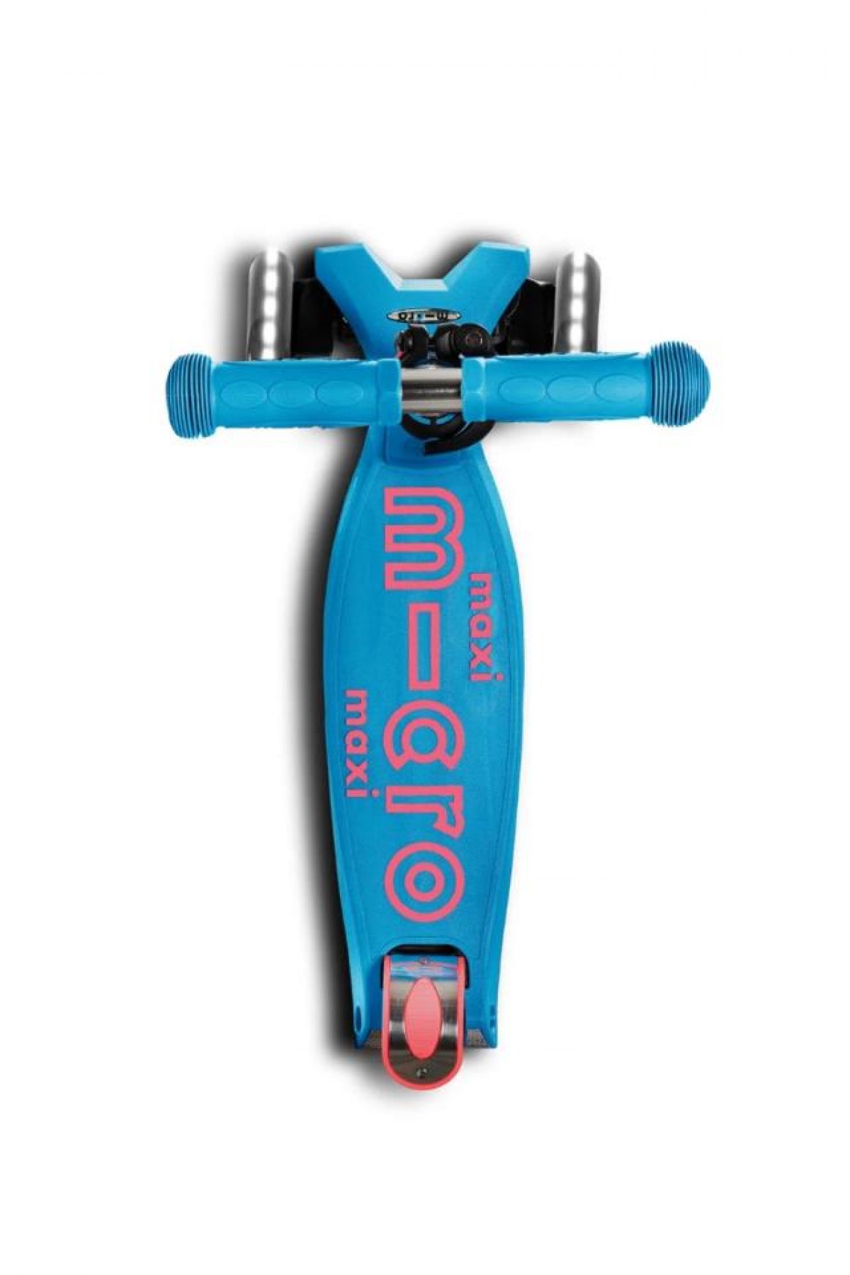 Scooter Micro Maxi Deluxe LED Aqua