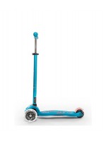 Scooter Micro Maxi Deluxe LED Aqua