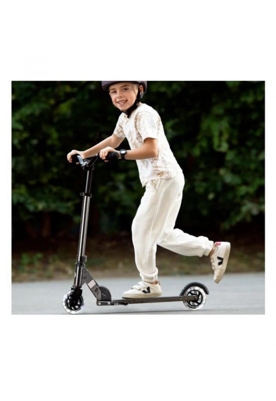 Scooter Micro 2 Tekerlekli Sprite LED Neochrome Black