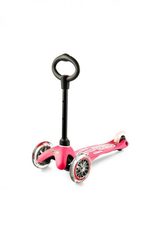 Scooter Micro Mini 3in1 Deluxe 3 Tekerlekli Pink