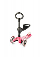 Scooter Micro Mini 3in1 Deluxe 3 Tekerlekli Pink