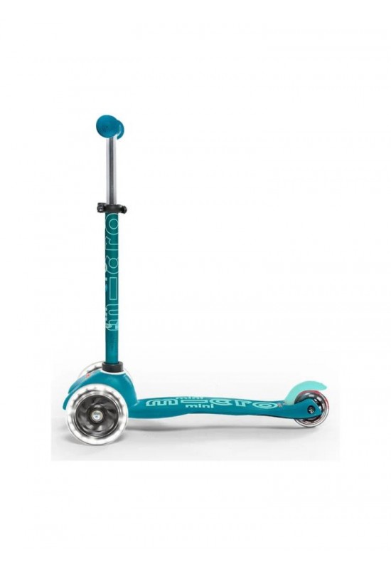 Scooter Mini Deluxe LED Aqua