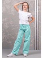 Kız Gabardin Pantolon M 0187 Mint