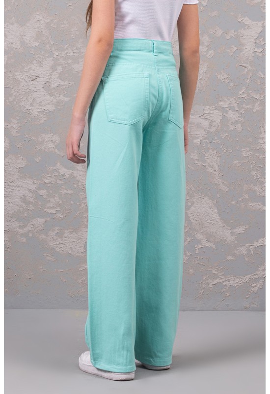 Kız Gabardin Pantolon M 0187 Mint